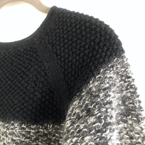 NWT Runway Maiyet Degradé Chunky Cashmere & Mohair Sweater - Picture 8 of 12